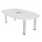 Skutchi Designs 45 in W, 72 in L, 29 in H, Engineered Wood Top, White H-ABOT-46X72-PT-WC-EL - alternate 1